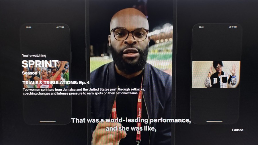 Netflix SPRINT Season 1 appearance