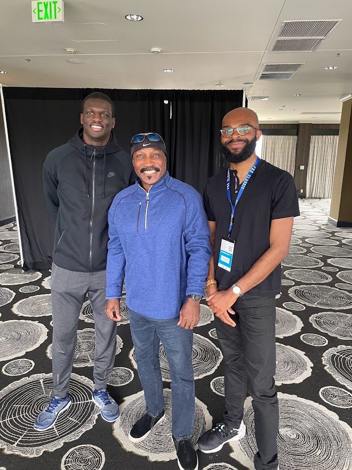 Kirani James and Harvey Glance at the 2022 Prefontaine Classic